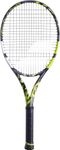 Babolat Pure Aero Tennis Racquet - Strung with 16g White Babolat Syn Gut at Mid-Range Tension (4 1/4" Grip)