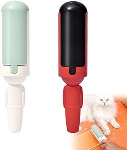 2 Stück Fusselrolle Tierhaare: Wiederverwendbare Tierhaarentferner Fusselrolle für Katzenhaare und Hundehaare, Fusselbürste Fusselrollen für Tierhaare, geeignet für Fusselbürste Tierhaare auf Sofa