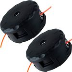 BlueStars Upgraded 2 Pcs SRM-225 String Trimmer Head - for Speed Feed 400 for Echo Weed Eater SRM 225 SRM210 SRM2100 SRM225 SRM200 SRM230 SRM250 SRM265 Shiandaiwa T195S T220 T222 T230 T231 Trimmer