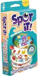 Spot It! - Waterproof - ACA Rebranding (Blister-Eco) (Bilingual French/English) - Card Games - Observation and Speed Games - Ages 6+ - 2 to 8 Players - Under 15 Minute Playtime - Made by Asmodee