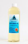 Safflower Oil Organic Carrier High Oleic Cold Pressed Premium 100% Pure 16 oz, 473 ml