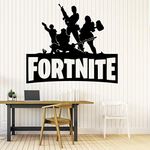 22 x 25 in Gamer Wall Decor for Boys Room - Gaming Decals Video Game Vinyl Stickers - Teen Bedroom Art Decorations - Computer Retro Controller Poster Sign Quotes - Eat Sleep Game FT014