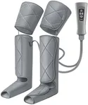 RENPHO Leg Massager FSA HSA Eligible, Air Compression Massager for Circulation Pain Relief, Effective for Father Mother Reduce Swelling-Grey