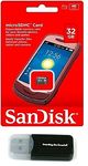 SanDisk 32GB MicroSD HC MicroSDHC Memory Card 32G (32 Gigabyte) for Motorola Moto E Moto G LTE Nokia Lumia Icon X X+ XL Lumia 930 635 630 530 X2 with Everything But Stromboli Reader