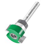 Trend CraftPro Two Flute Intumescent Recessing Router Cutter Bit, 1/4 Inch Shank, 24mm Cut Diameter & 10mm Cut Length, Tungsten Carbide Tipped, C209X1/4TC