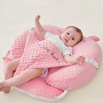 ZIXNEXKOO Baby Feeding Pillow, Bear Infants Multifunctional Feeding Support Pillow, Infants Anti Breastfeeding Anti Choking Bed Feeding Pillow, Travel Support Pillow