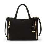 TUMI - Voyageur Valetta Medium Tote - Men's & Women's Tote Bag - Tote Handbags for Everyday Use & Work - Black/Gold