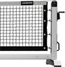 Dominator PRO MAX Silver Portable Pickleball Net - Heavy Duty USAPA Compliant Portable Regulation Pickleball Net - Indoor/Outdoor Aluminum Rust Proof Frame w/Adjustable Net Tension & Locking Wheels