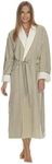 Women's Microfiber Robe by BOCA TERRY - Luxury Hotel Bathrobe, Long Spa Robes for Women - Generous Sizing