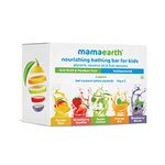 Mamaearth Fruit based Nourishing Clear Bathing Bar Baby Antibacterial Soap with Glycerine,SLS & paraben Free, For 2+ years age Kids | 75g x 5