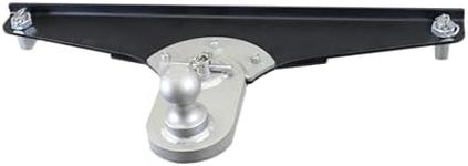 GEN-Y GH-21008 GoosePuck 5" Offset Gooseneck Ball for OEM Puck Mount System fits GM Long Bed 2020 to Current - 25,000 LB Towing Capacity