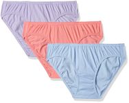 Van Heusen Women's Cotton Classic Comfort Fit Bikini Hipster Panties (Pack of 3) (11103_Light Assorted