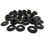 Langard 12mm Black snap 'n' Tap Eyelets Pack of 20pcs