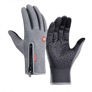 Bike Cycling Gloves Touch Waterproof Full Finger Winter Fitness Delivery Warehou - Waterproof & Thermal Full Finger Outdoor Gloves