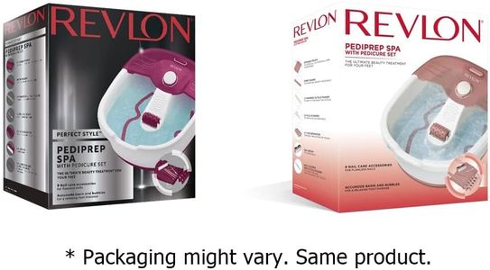 Revlon Pediprep Foot Spa – Home Foot Bath for Relaxation