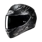 HJC C10 Epic Full Face Motorcycle Helmet Motorbike Scooter ACU Gold Crash Lid Black/Gold (3XS)