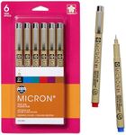 SAKURA 30063 6-Piece Pigma Micron A