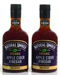 Natural Umber | Organic Apple Cider Vinegar with The Mother | 3 Star Great Taste | 500ml (Pack of 6)