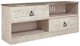 Signature Design by Ashley Willowton TV Stand, Whitewash