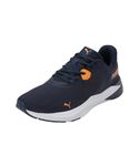 Puma Unisex-Adult Disperse XT 3 Club Navy-Clementine-White Training Shoe - 9 UK (37881311)