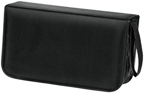 Hama - Estuche porta CD para 120 CD/DVD/Blu-rays, portafolios para guardar CD, negro