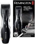 Remington Barba Beard Trimmer for Men with Ceramic Blades and Adjustable Stubble Trimmer Comb for Variable Lengths