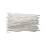 Cable Ties - 350mm x 4.8mm - 13.8" Premium Long Tie Wraps - Nylon Zip Ties (50, Natural)