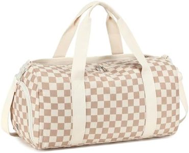 BLUBOON Duffle Bag Girls Kids Cute Gym Bag with Shoes Compartment & Wet Separation Waterproof Sports Overnight Travel Bag