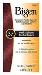 Bigen Powder Hair Color #37 Dark Auburn 0.21oz (3 Pack)