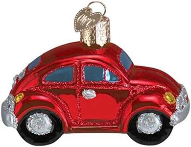 Old World Christmas Red Buggy Glass Blown Ornament for Christmas Tree