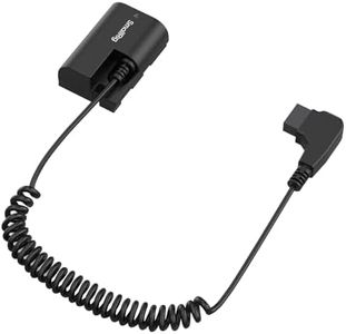 SMALLRIG Dummy Battery for Canon LP-E6P, D-Tap Camera Power Adapter for Canon EOS R6 Mark III, R5 Mark II,R6 Mark II R5,R5C,R6,R7,5D Mark II,5D Mark IV,60D,70D,80D,90D,XC10,XC15,5DS,5DSR
