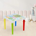 Nilkamal Genius Kids Ludo Table for Study Milky White