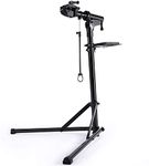 CXWXC Bike Workstand with Adjustable, Bicycle Repair Stand for Maintenance Folding and Lightweight (Black-DE)