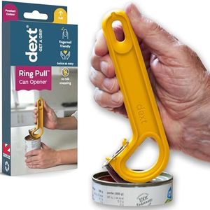 Easy Open Pop Top Can Opener (Apricot) Soda Can Opener, Can Opener for Seniors, Cat Can Opener, Food Beer Can, Can Tab Opener Tool, Parkinsons Aids for Living Gifts, Gadgets for People with Arthritis