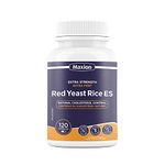 Maxion Red Yeast Rice Extra Strength for Natural Cholesterol Control, Helps Reduce LDL/Total Cholesterol Levels, 120 Capsules (1)