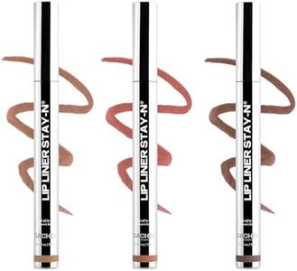 Sacheu Lip Liner Stay-N - Peel Off Lip Liner Tattoo, Peel Off Lip Stain, Long Lasting Lip Stain Peel Off, Infused with Hyaluronic Acid & Vitamin E, For All Skin Types, Core Bundle