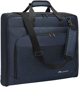 Modoker Suit Luggage Garment Bag with Shoulder Strap, Suit Carry on Bag Hanging Suitcase Garment Bags for Men Women Business Travel