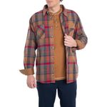 Legendary Whitetails Men's Harbor Heavyweight Flannel Shirt, Smokey Mountain Plaid, XL Tall