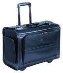 Mancini 90469-Bk Wheeled Catalog Case, Black, International Carry-On