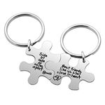 A&T Designs Friends Heart Keychains