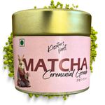 Kissaten Ceremonial Grade Matcha From Uji Kyoto | 100% Pure & Authentic Japanese Green Tea Powder | 30 Grams, 20 servings | Monthly Pack | Best for Tea, Latte, Dessert