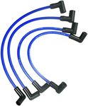 4 Wire Set Marine Spark Plug Wire Lead, Fits for Johnson Evinrude 90 115 HP, Outboard Engines OE Replacement 18-8839 9-28092, Premium Ignition Spark Plug Wire Set