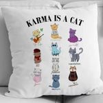 CRAFT MANIACS Taylor Swift Colorful Karma Catty Art 16 * 16 Pillow with Cover | UBER Cool Merch for SWIFTIES