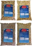 Prabhat Flakes Combo - Wheat Flakes, Jowar Flakes, Bajra Flakes, Ragi Flakes - 500gm Each (Pack of 4 = 2 Kg)