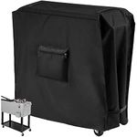 Skyour Cooler Cart Cover Waterproof Dustproof UV Portable Patio Rolling Cooler Ice Chest Party Cooler Protector Covers for 80 Quart Outdoor Patio Beverage Coolers Carts