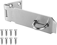 JQK Door Hasp Latch Lock, 5 Inch 30