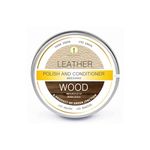 Green Junction Beeswax Wood & Leather Polish & Conditioner, 60 Gms