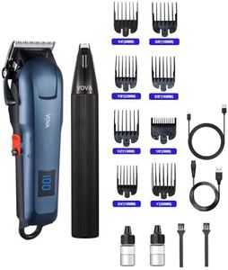 VOVA Dog Clippers and Paw Trimmer Grooming Kits, Professional Canine Clippers For Thick Heavy Coats, Low Noise Pet Paw Trimmers for Small and Large Cat Dog Animals, Coupe-pattes Tondeuse Pour Chiens