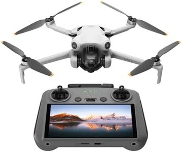 DJI Mini 4 Pro (DJI RC 2), Drones with Camera for Adults 4K, Under 0.549 lbs/249 g, 34 Mins Flight Time, 20km Max Video Transmission Distance, Omnidirectional Vision Sensing, Mini Drone for Beginners