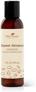 Plant Therapy Sweet Almond Oil - for Skin, Hair, Body, Face & Baby - Natural Moisturizer, Massage & Aromatherapy Carrier Oil 100% Pure, Cold Pressed California Almonds, Made in USA, 4 oz